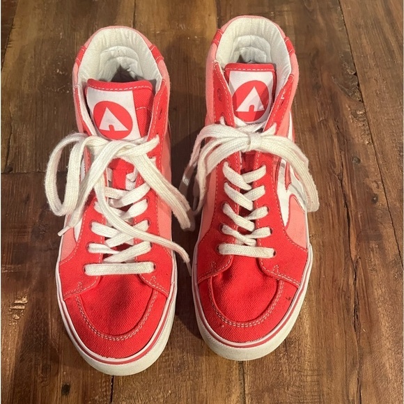 Barbie pink high top sneakers airwalk size 6.5 - Picture 1 of 12